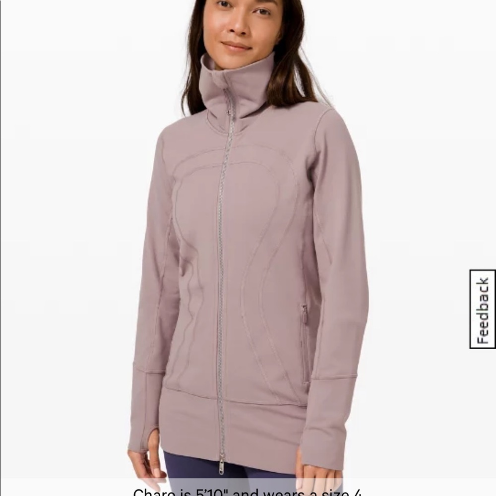 Lululemon In Stride Jacket in dark grey